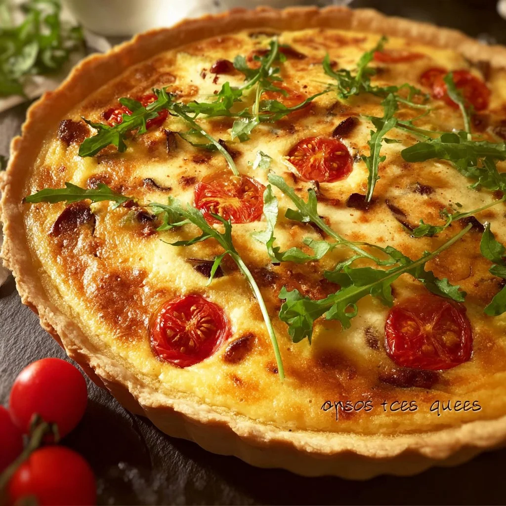 quiche méditerranéenne