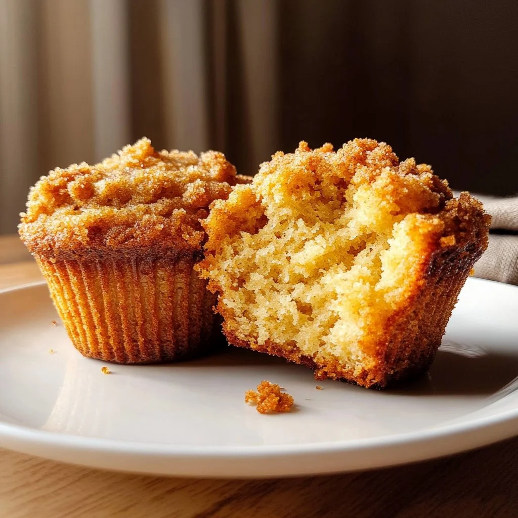 Spiced Pumpkin Streusel Muffins