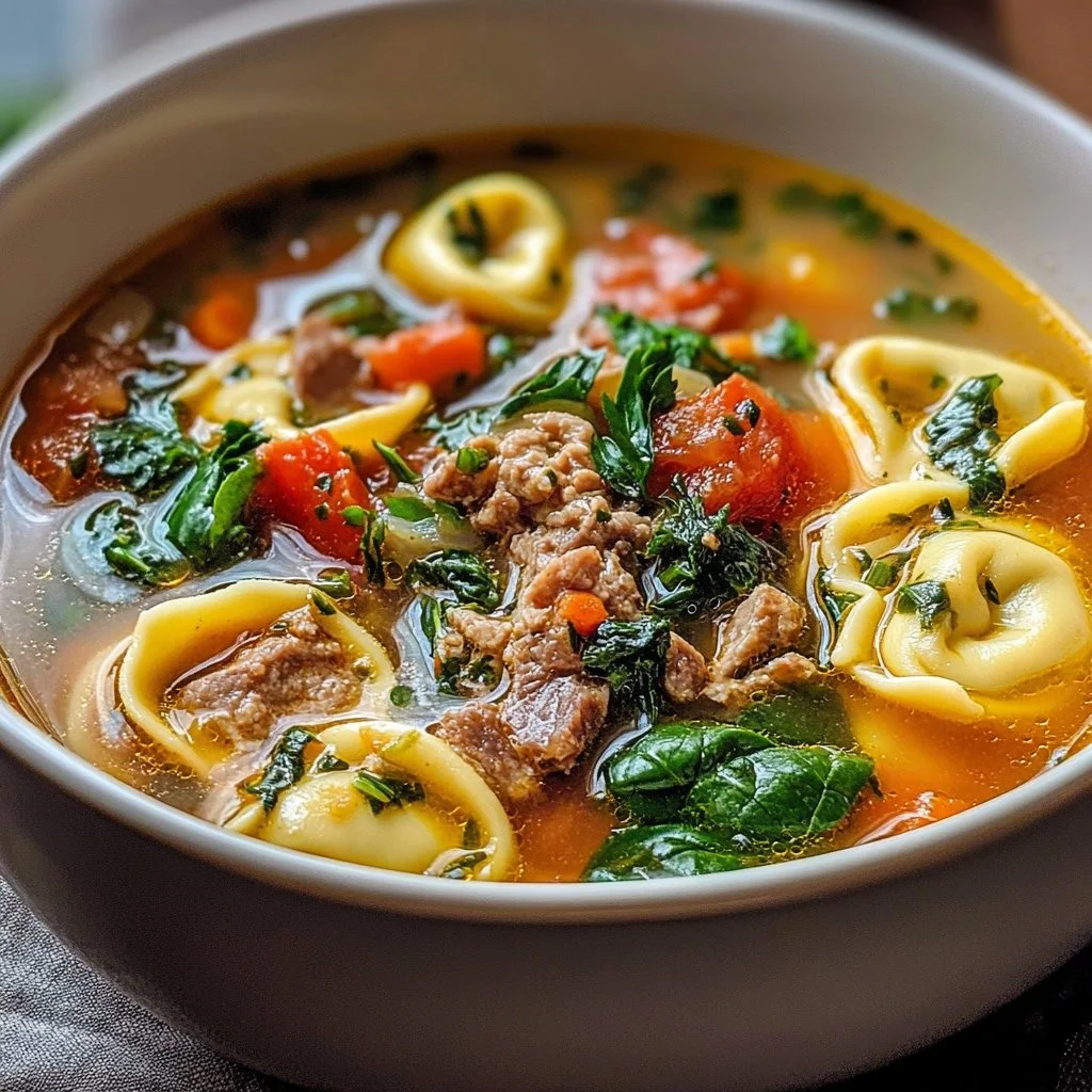 Autumn Tortellini Soup