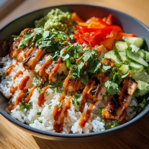 Bang Bang Chicken Bowl