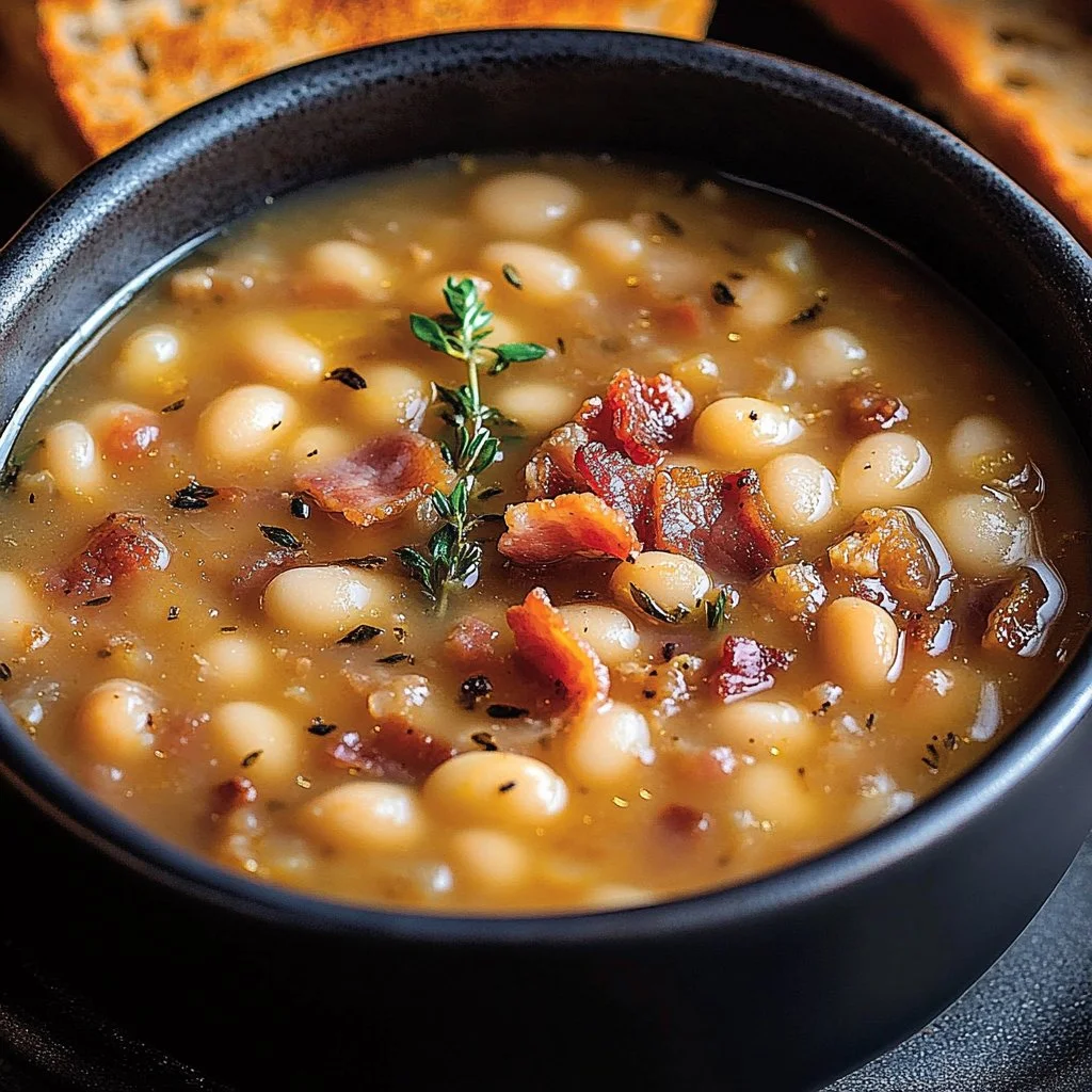 Bean With Bacon Soup