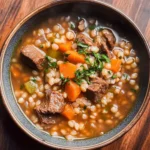 beef barley soup