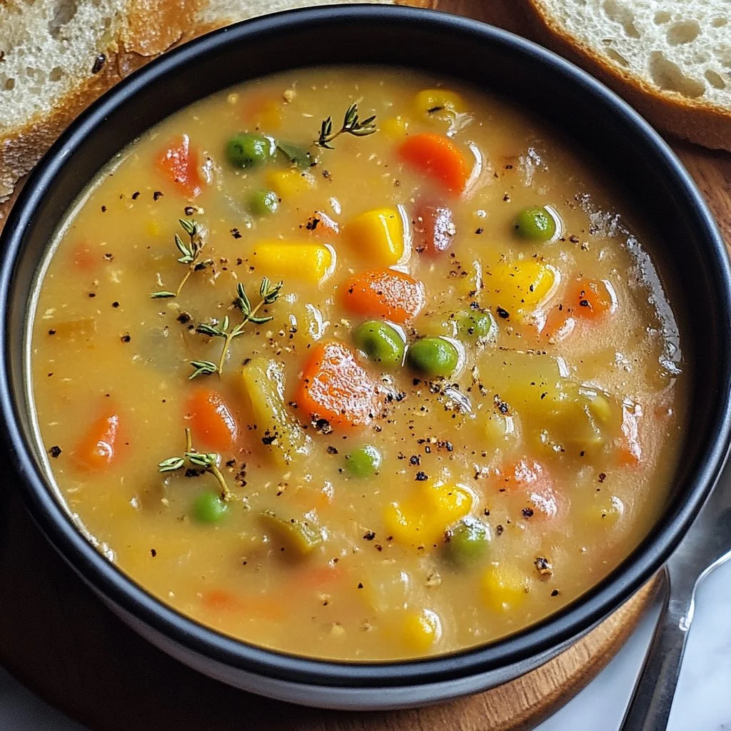 One-Pot Creamy Vegetable Soup