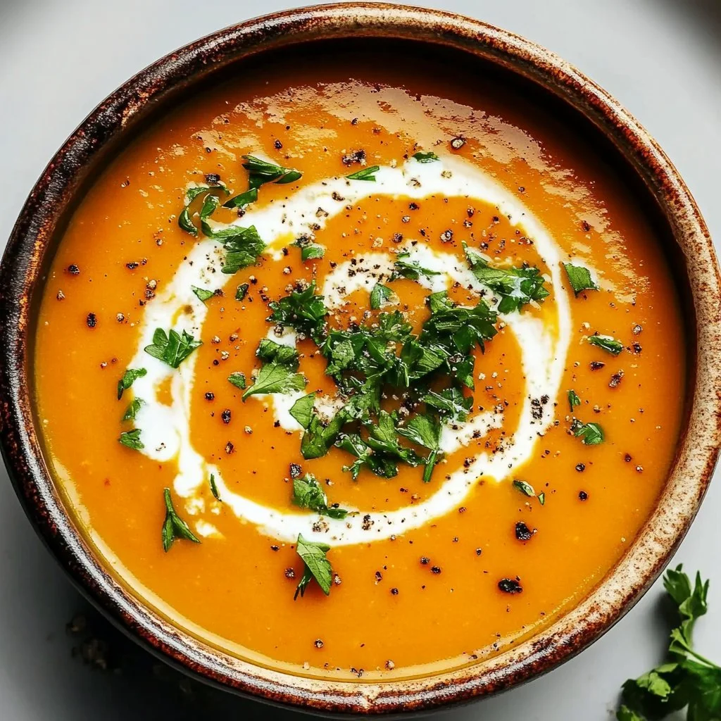 Butternut Squash And Sweet Potato Soup
