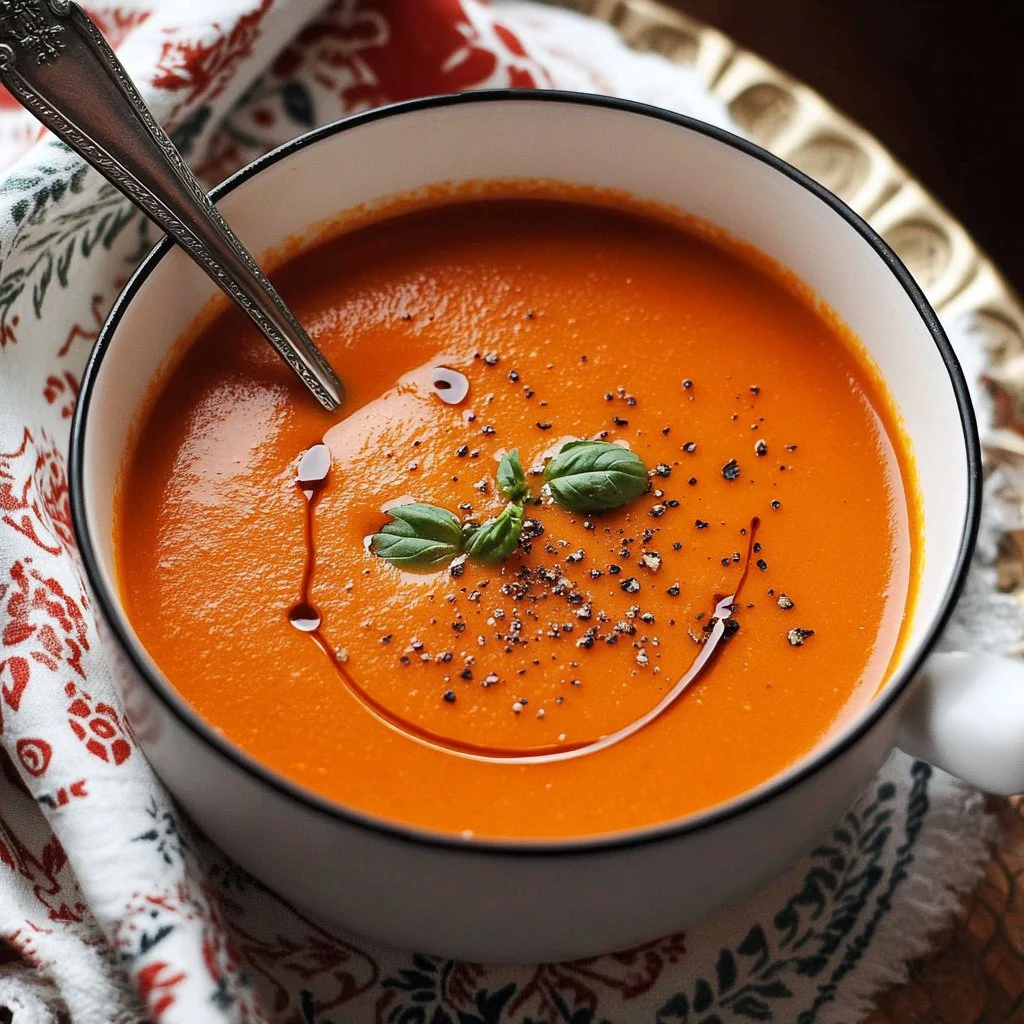 Middle-of-Winter Creamy Tomato Soup
