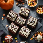 Halloween brownies