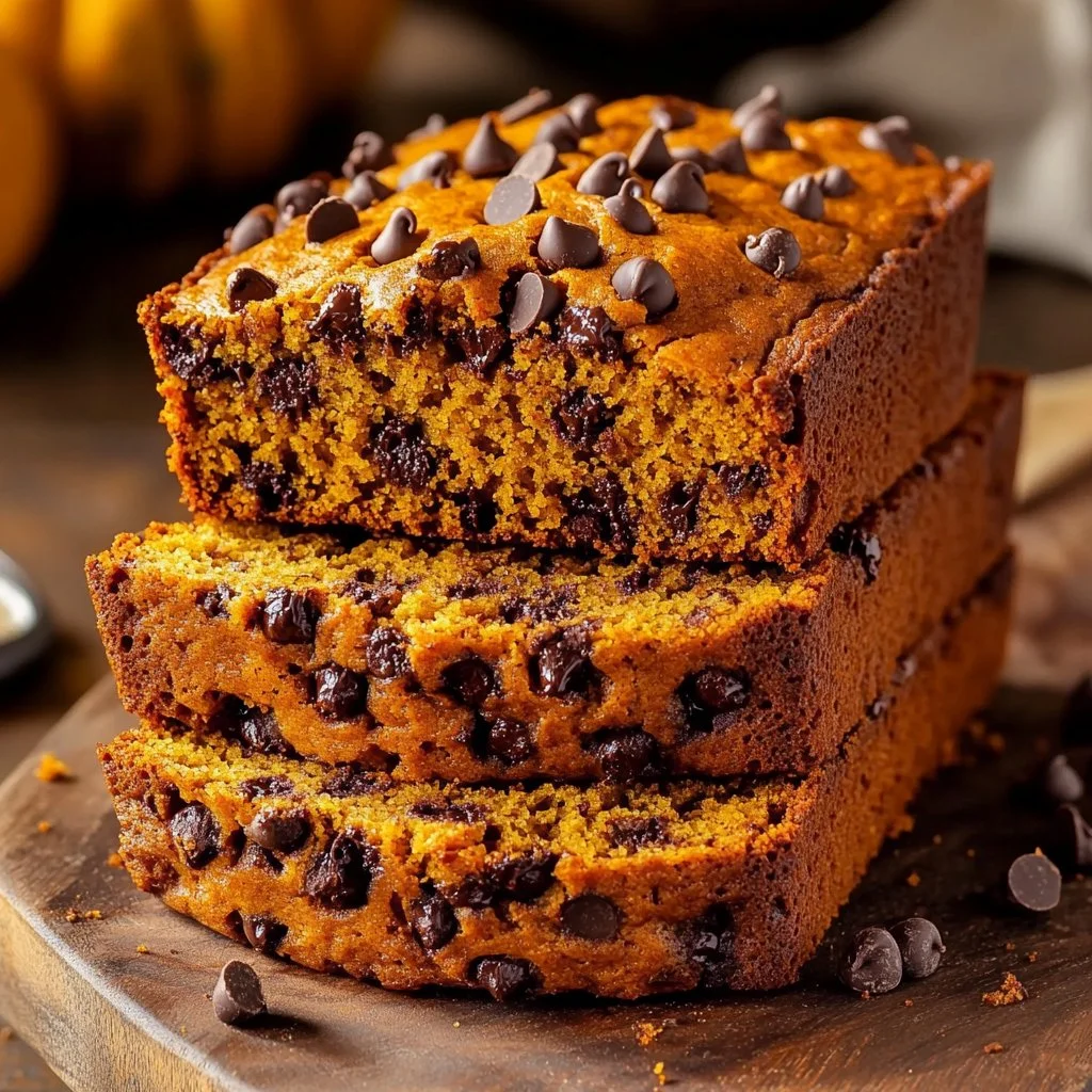 Chocolate Chip Pumpkin Bread