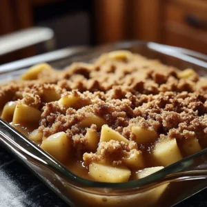 Old Fashioned Cinnamon Apple Crisp