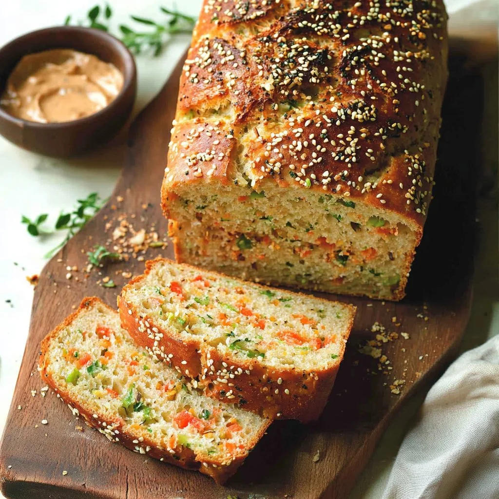 One Bowl Cheesy Zucchini Bread