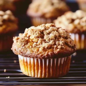 Pumpkin Crumb Muffins