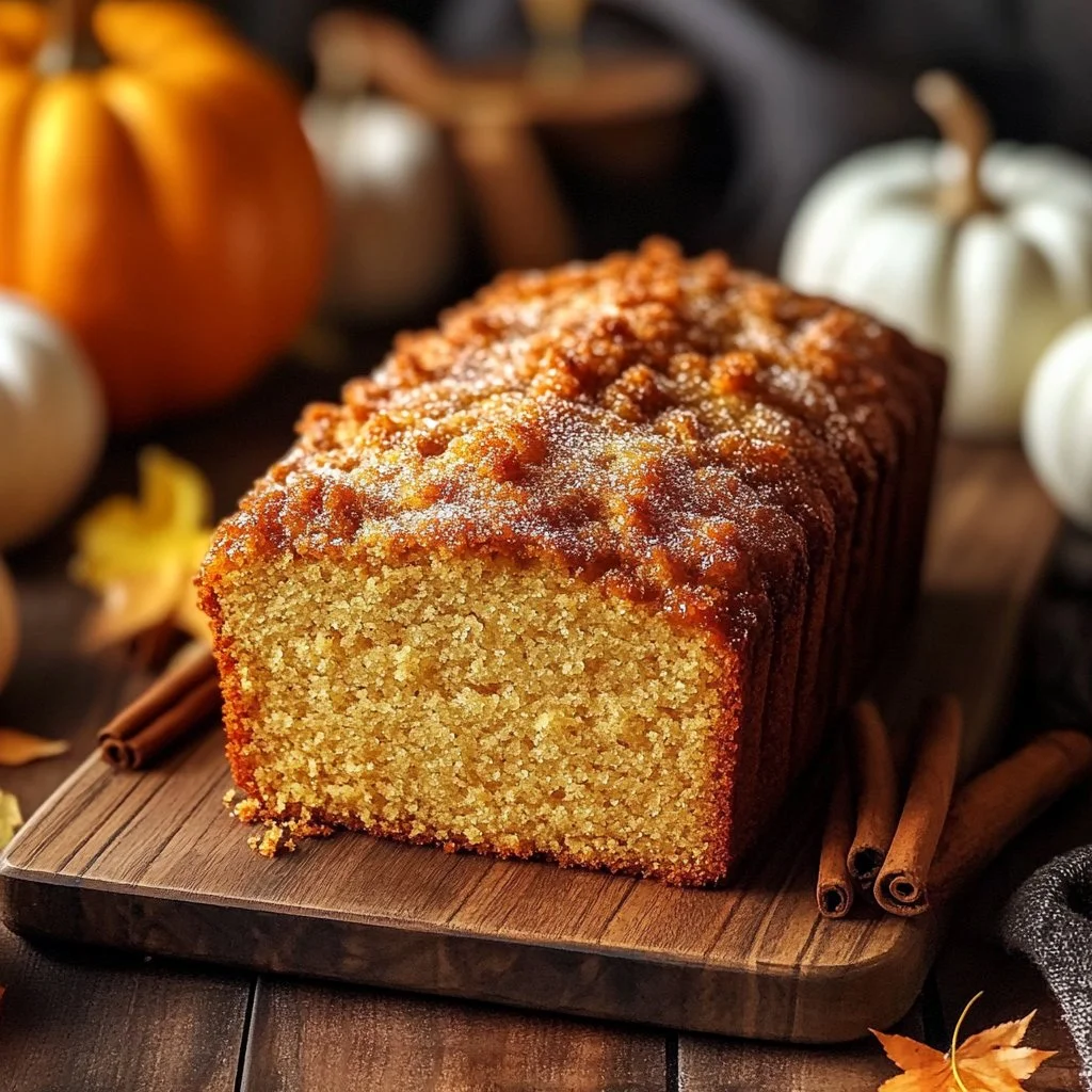 Pumpkin Spice Cinnamon Bread