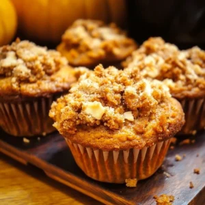 Pumpkin Streusel Muffins