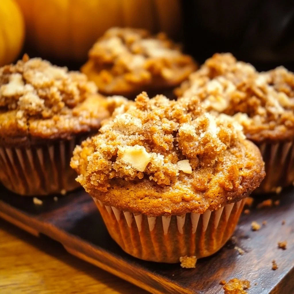 Pumpkin Streusel Muffins