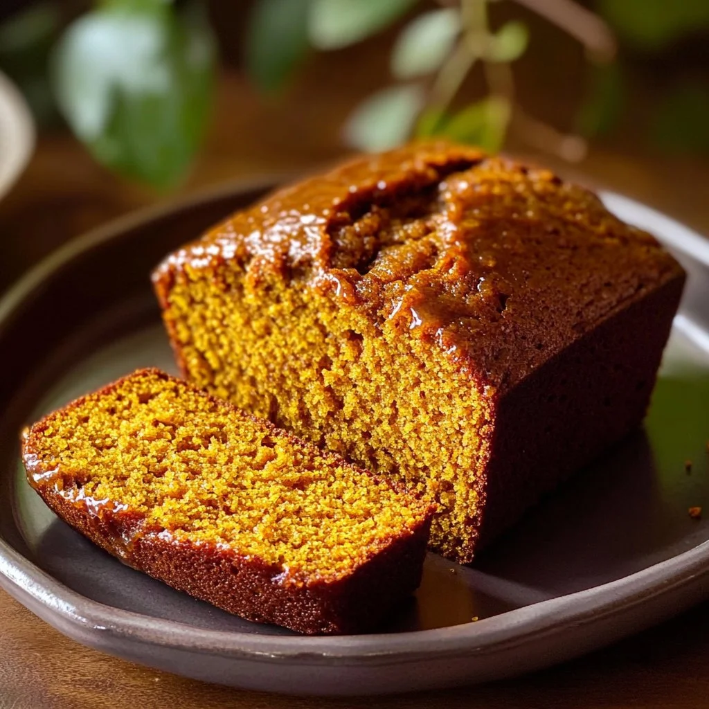 Spiced Moist Pumpkin Bread
