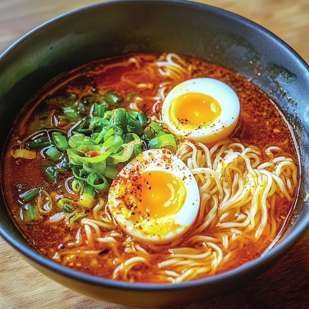 Spicy Gochujang Noodle Soup
