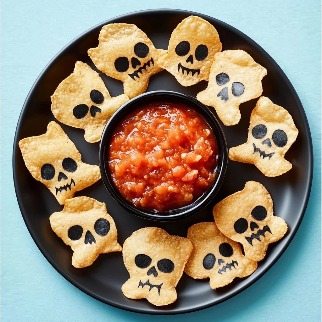 Halloween Chips and Salsa