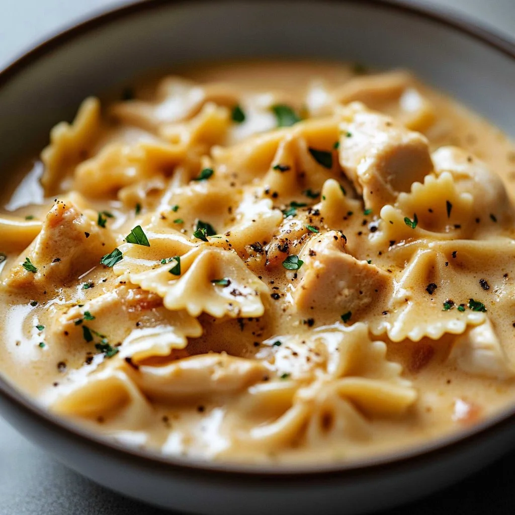 White Chicken Lasagna Soup