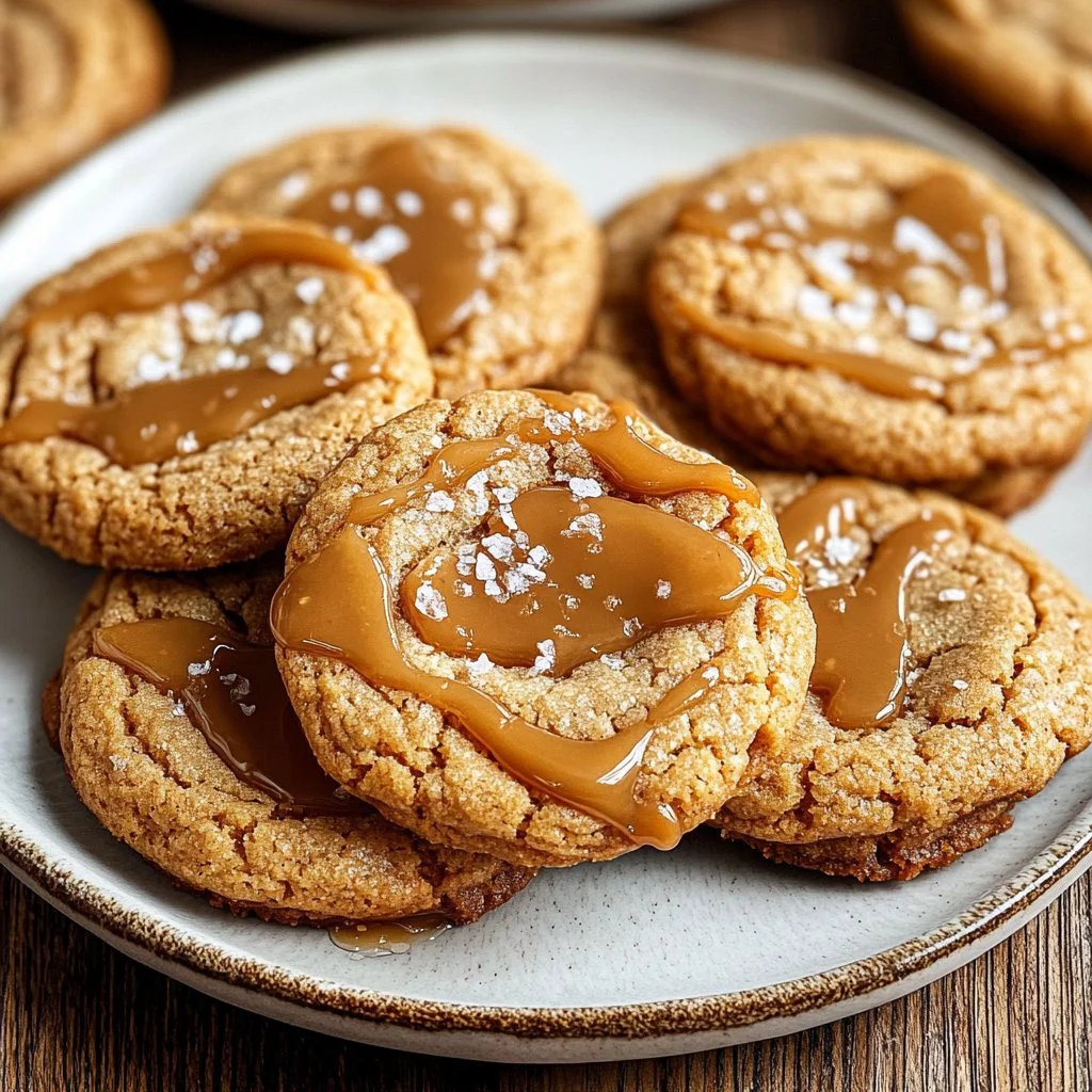 Salted Caramel Cookies
