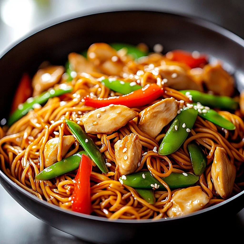 Chicken Lo Mein