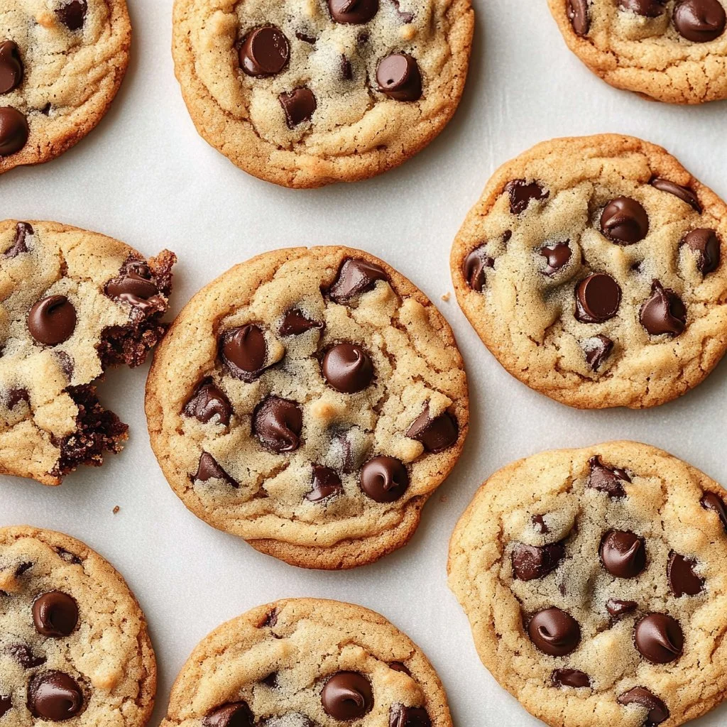 Easy Chewy Chocolate Chip Cookies