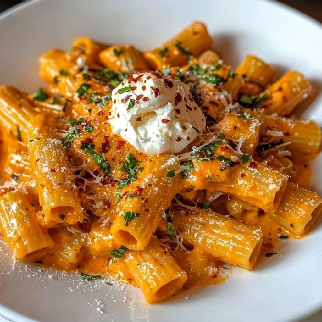 Creamy Tomato Garlic Pasta