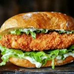 Crispy Chicken Caesar Sandwich