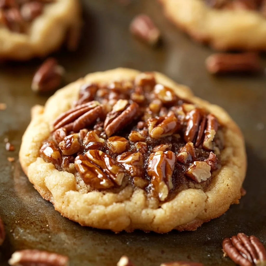 Crumbl Pecan Pie Cookies