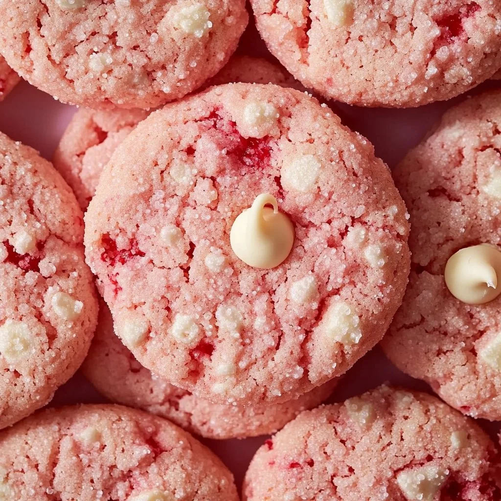 Easy Strawberry Cookies Recipe
