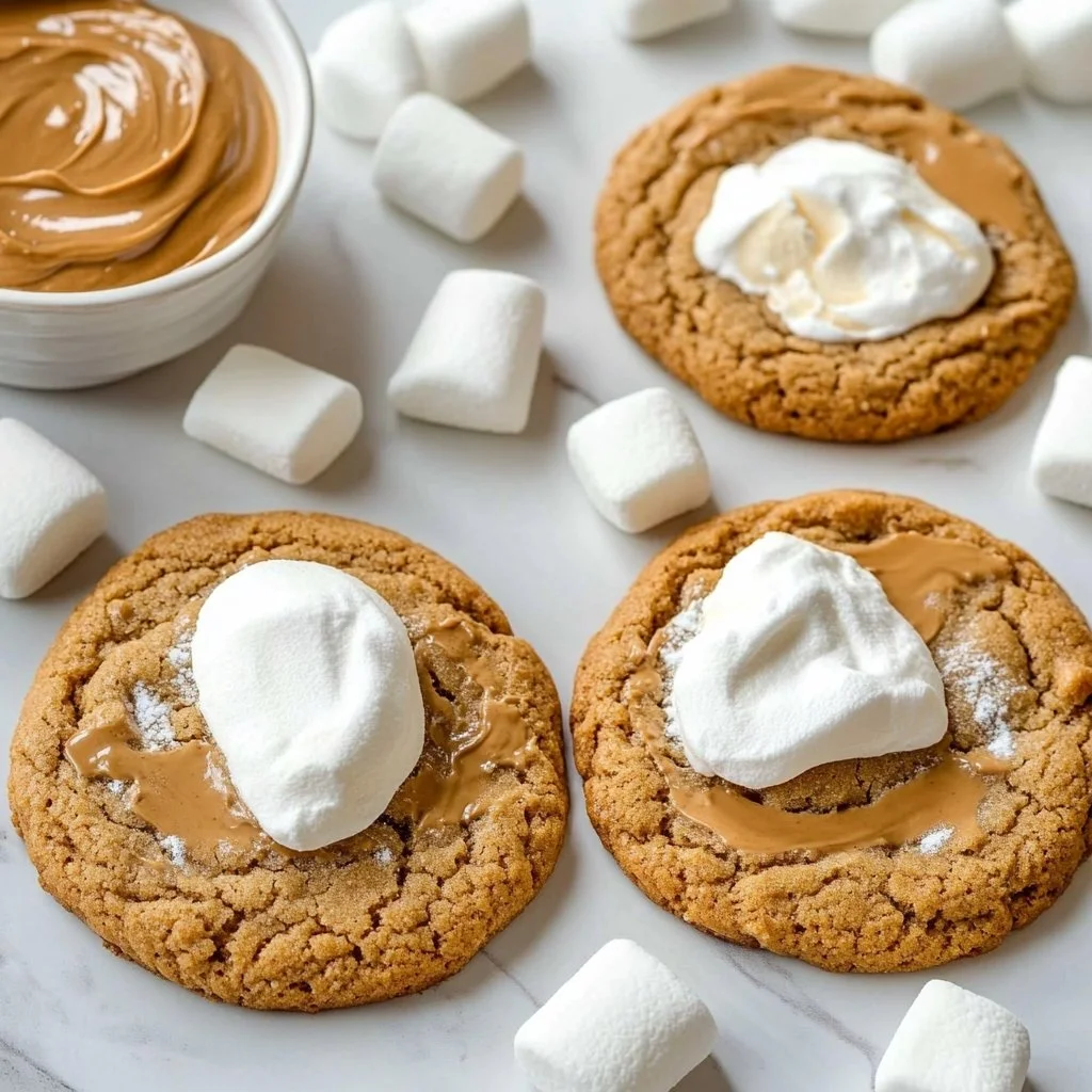 Fluffernutter Cookies