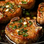 Garlic Butter Pan-Seared Pork Chops
