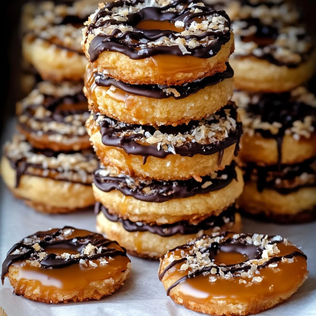 Homemade Samoas Cookies