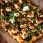 Pesto Chicken Flatbread