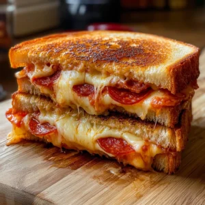 Pizza Grilled Cheese Sandwiches