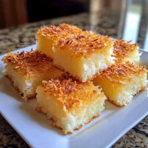 Delicious Portuguese coconut cakes topped with shredded coconut