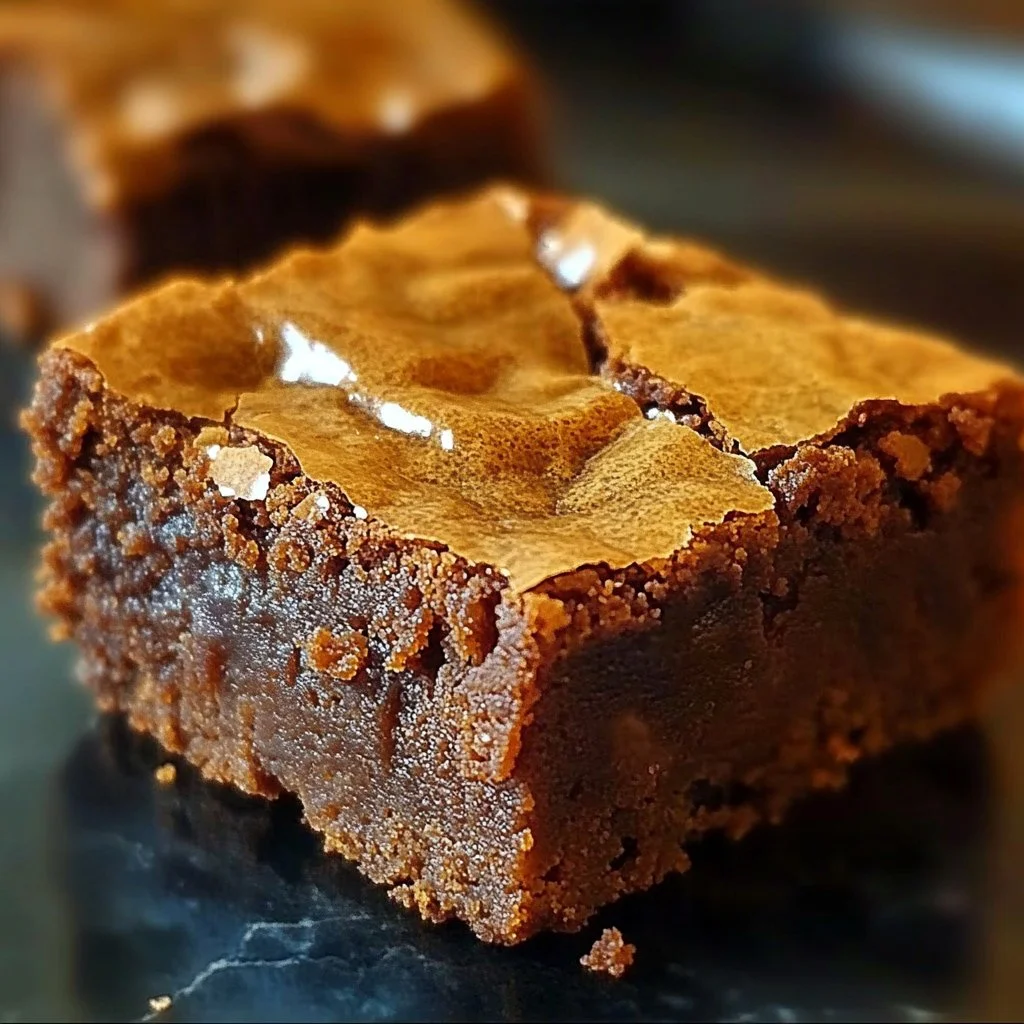 Delicious Pumpkin Maple Blondies topped with maple glaze and served on a plate.