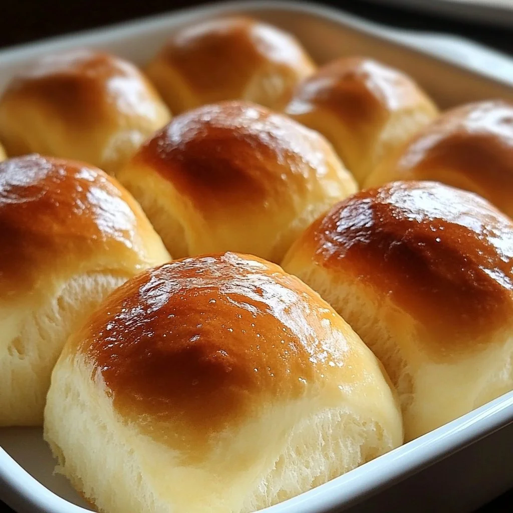 Soft and Fluffy Yeast Rolls