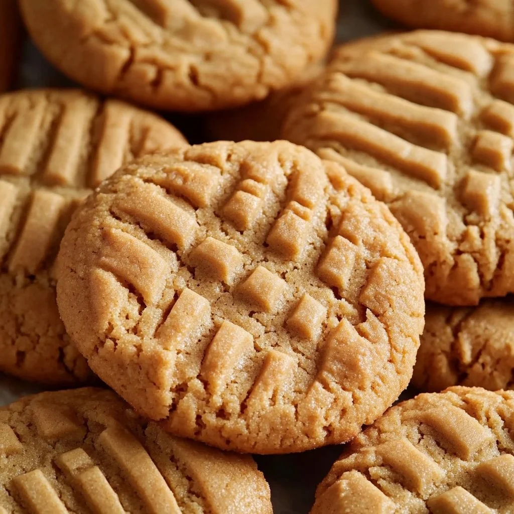 Soft Peanut Butter Cookies