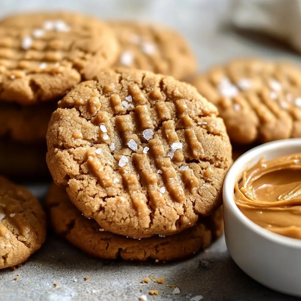 Soft Peanut Butter Cookies