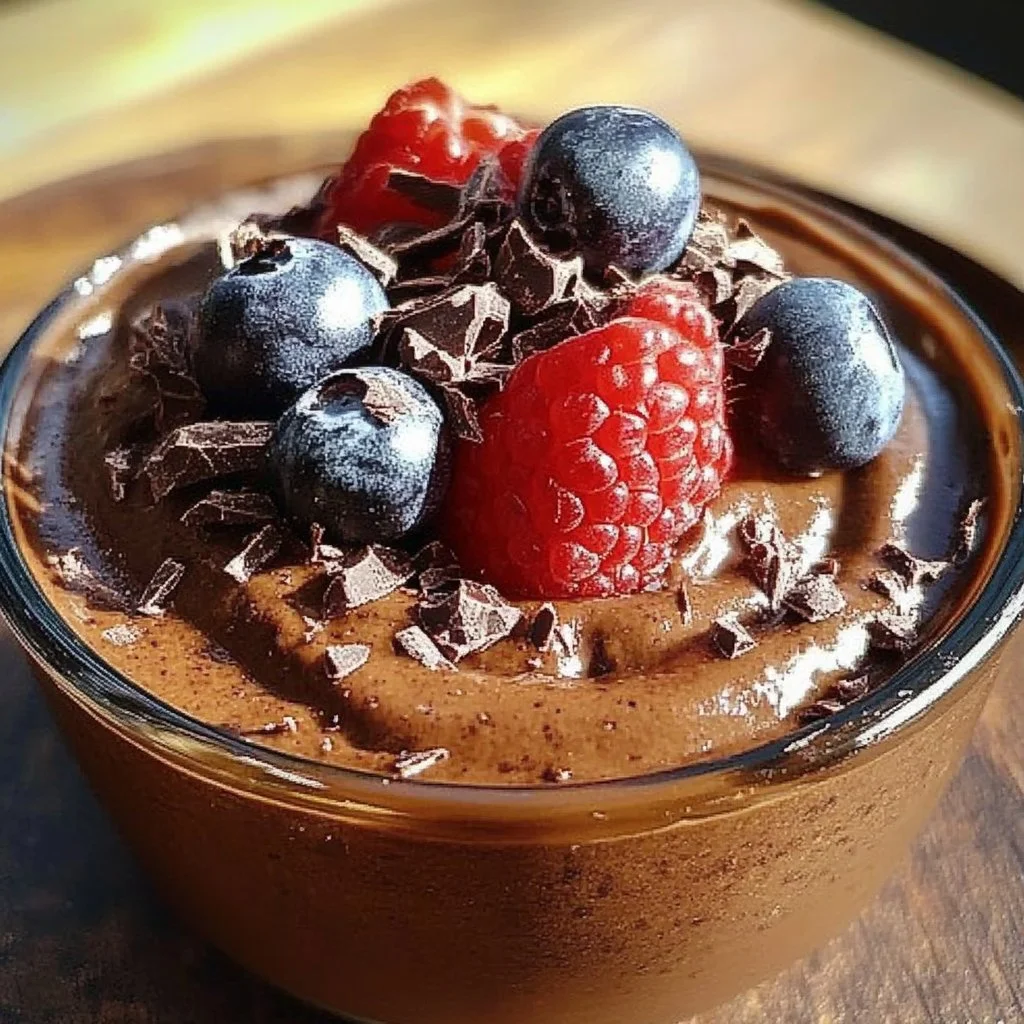Avocado Chocolate Pudding
