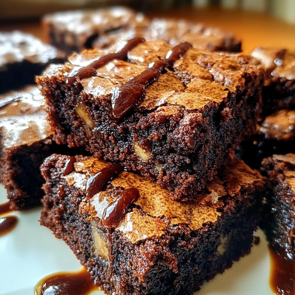 Banana Bread Brownies
