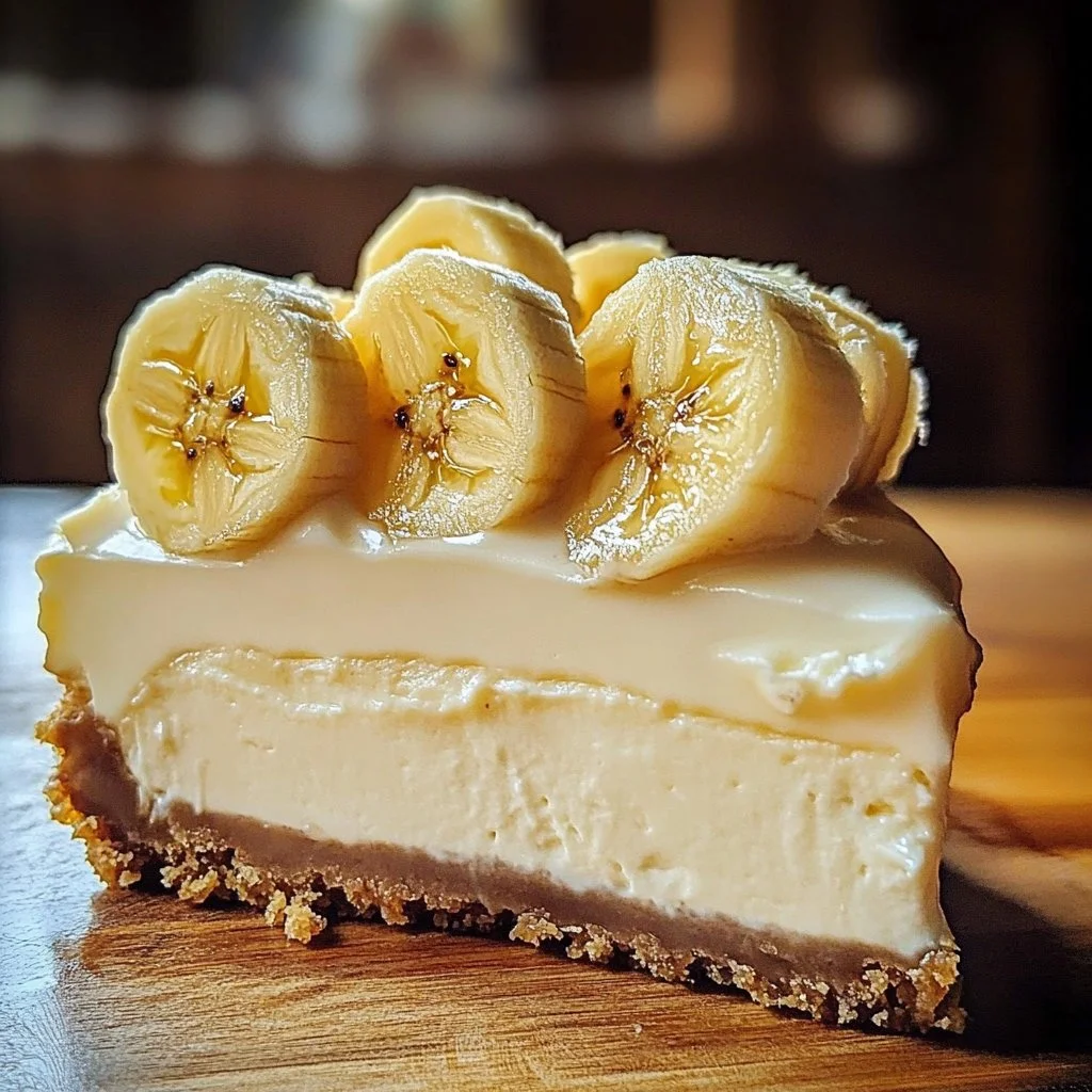 Banana Cream Cheesecake Recipe