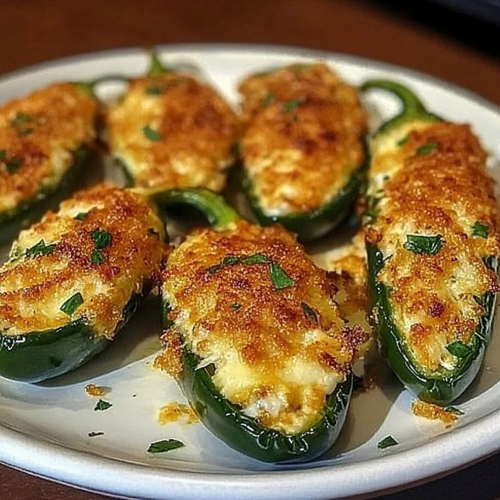 Cheese-Stuffed Jalapeño Poppers