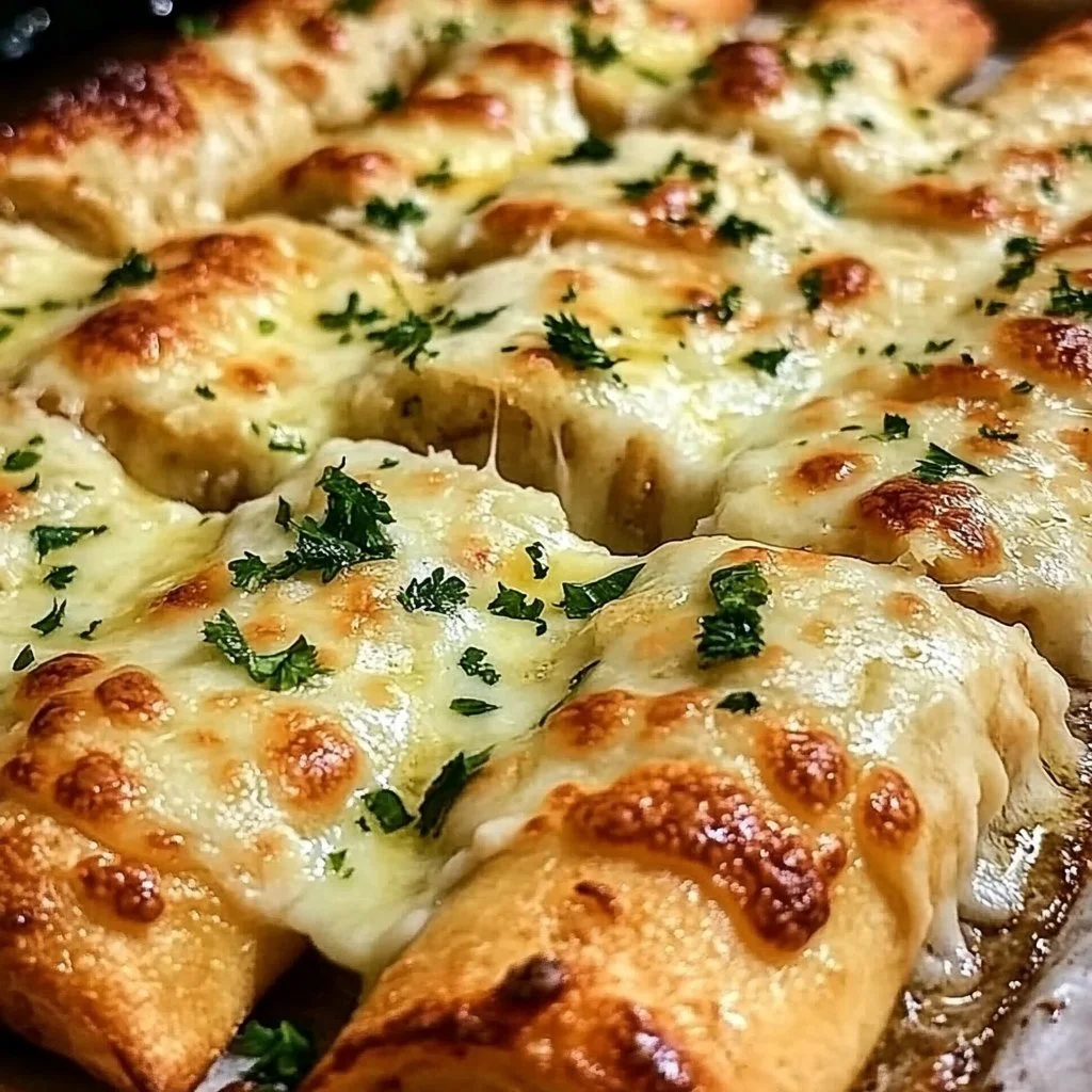 Cheesy Garlic Breadsticks