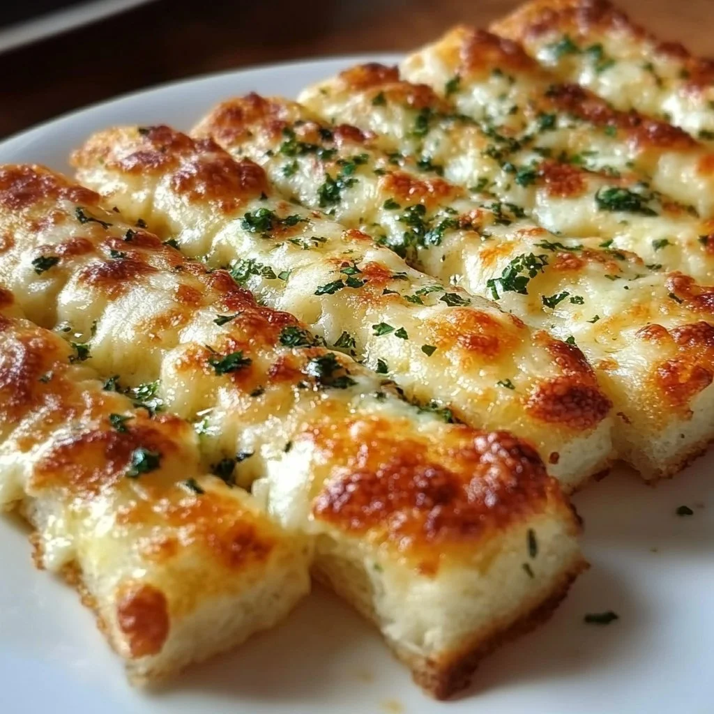Cheesy Garlic Breadsticks