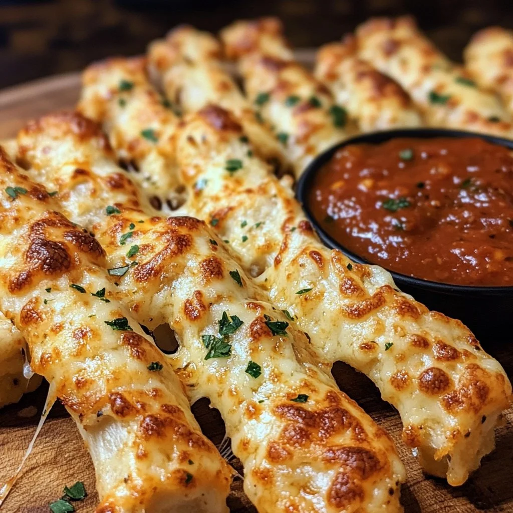 Cheesy Halloween Breadstick Bone