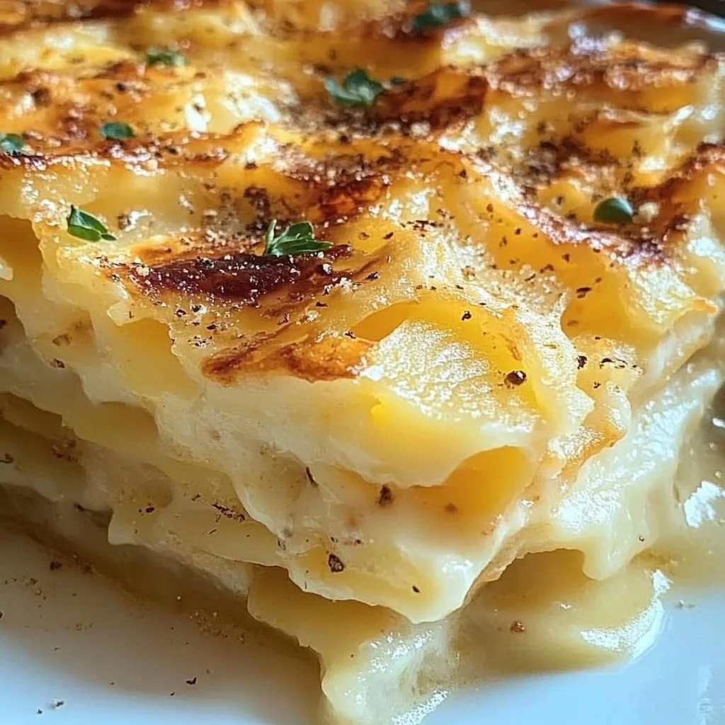 Cheesy Potato Gratin