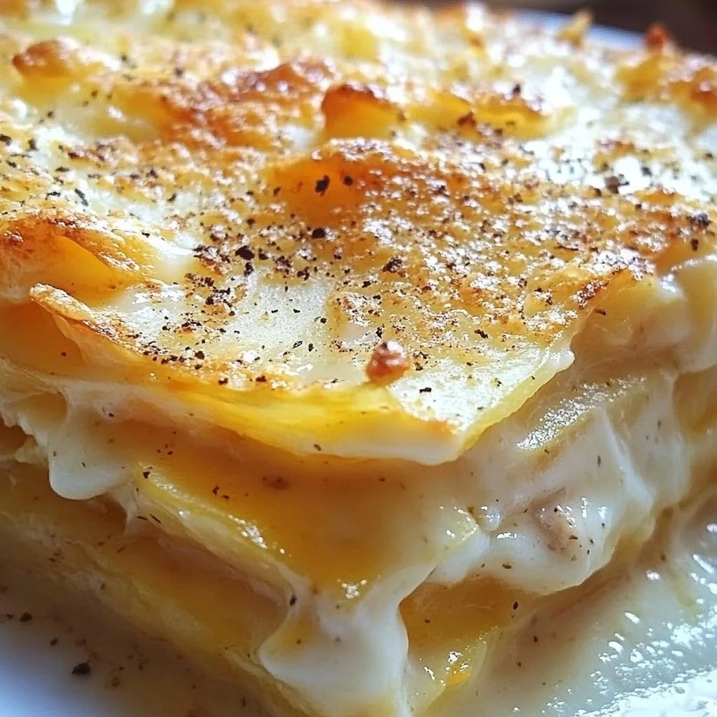 Cheesy Potato Gratin