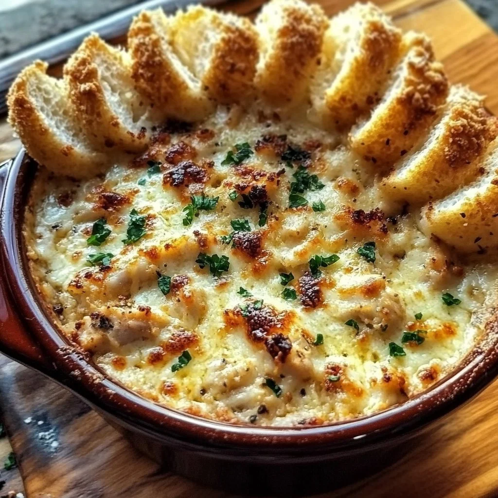 Chicken Alfredo Dip
