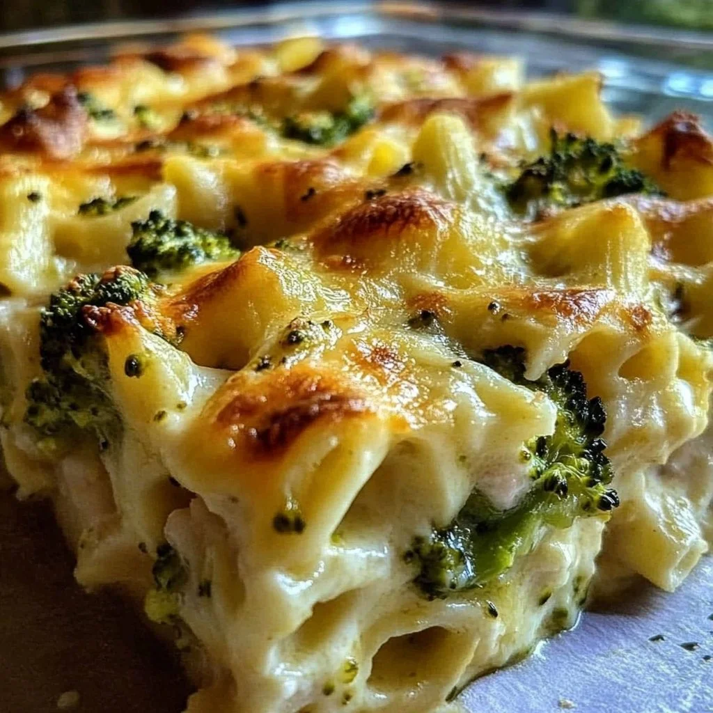 Chicken Broccoli Pasta Bake