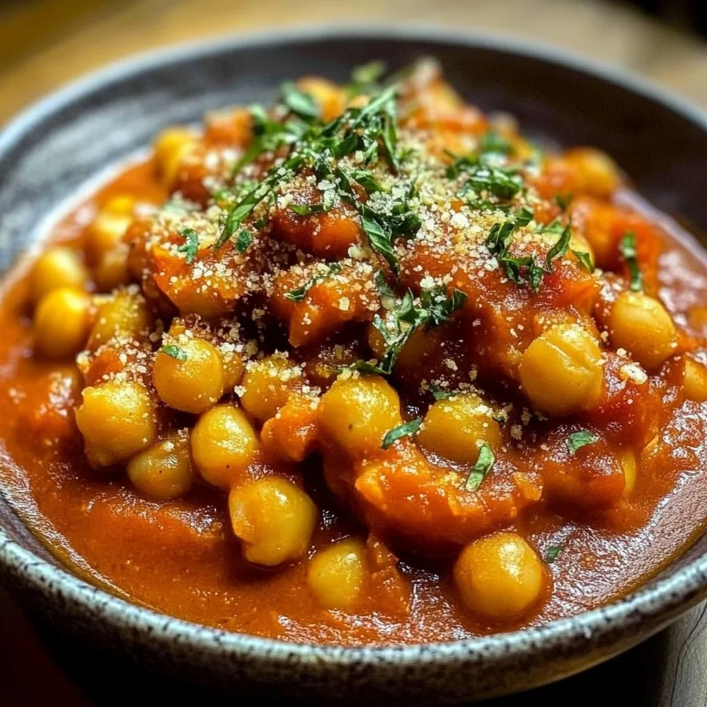 Chickpea Paprikash